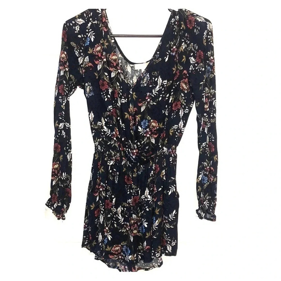 Floral Romper - Picture 1 of 6